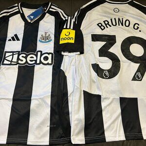 Adidas NEWCASTLE UNITED FC BRUNO GUIMARAES Men's JERSEY Sz M,L,XL,2X New w tags